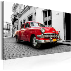 Artgeist Cuban Classic Car (Red) taulu
