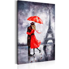 Canvas Print - Love in Paris