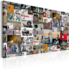 Artgeist Art Of Collage: Banksy taulu