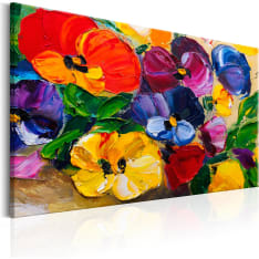 Artgeist Spring Pansies taulu