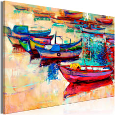 Artgeist Boats  Wide taulu