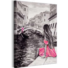 Artgeist Woman In Venice  Vertical taulu