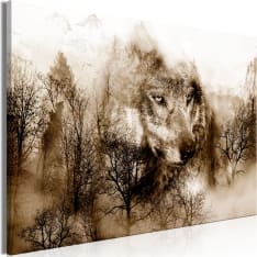 Artgeist Mountain Predator  Wide Brown taulu