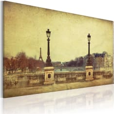 Artgeist Pariisi - Kaupungin Unet taulu