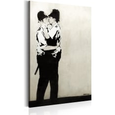 Artgeist Kissing Coppers By Banksy taulu