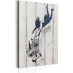 Artgeist Shop Til You Drop By Banksy taulu