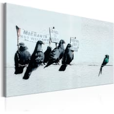 Artgeist Protesting Birds By Banksy taulu