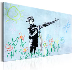 Artgeist Boy With Gun By Banksy taulu