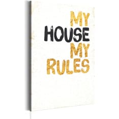 Artgeist My Home: My House, My Rules taulu