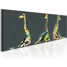Artgeist Colourful Giraffes taulu