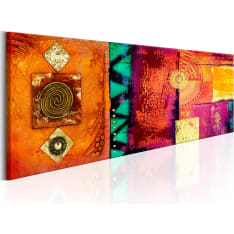 Canvas Print - Orange Abstraction