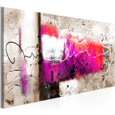 Artgeist Hammer  Pink Narrow taulu