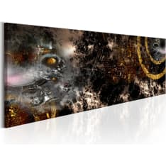 Canvas Print - Golden Galaxy