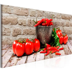 Artgeist Red Vegetables  Brick Narrow taulu