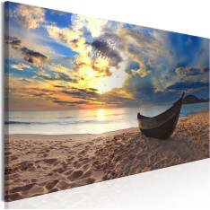 Artgeist Boat On The Beach  Narrow taulu