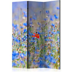 Artgeist A Sky-Colored Meadow - Cornflowers 3-osainen sermi