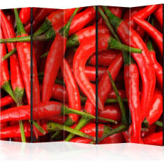 Artgeist Chili Pepper - Background 5-osainen sermi