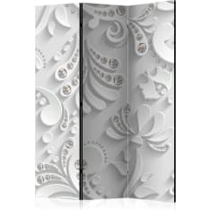 Artgeist Flowers With Crystals 3-osainen sermi