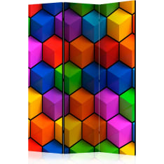 Artgeist Colorful Geometric Boxes 3-osainen sermi