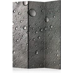 Artgeist Steel Surface With Water Drops 3-osainen sermi