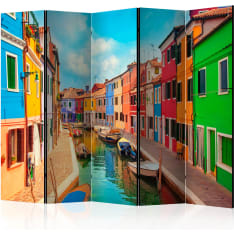 Artgeist Colorful Canal In Burano 5-osainen sermi