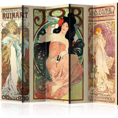 Artgeist Alphonse Mucha. Women'S 5-osainen sermi