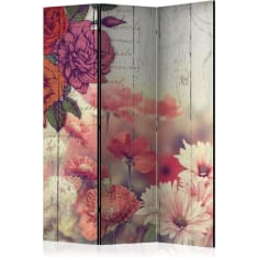 Artgeist Vintage Flowers 3-osainen sermi