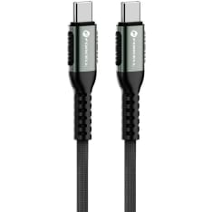 Forcell USB-C-USB-C 240 W 2 m nylon pikalatauskaapeli