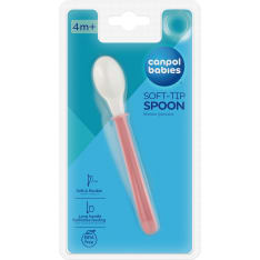 Canpol Babies Soft First Spoon with Silicone Tip