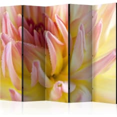 Artgeist Pastel Colored Dahlia Flower With Dew Drops 5-osainen sermi