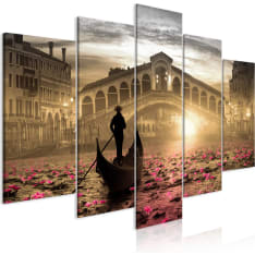 Artgeist Magic Venice  Wide Orange taulusetti