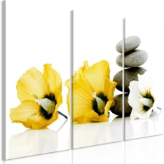 Artgeist Calm Mallow  Yellow taulusetti