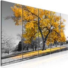 Artgeist Autumn In The Park  Narrow Gold taulusetti