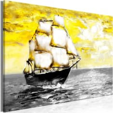 Artgeist Spring Cruise  Wide Yellow taulu