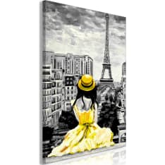 Artgeist Paris Colour  Vertical Yellow taulu