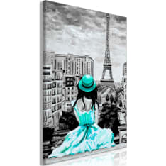 Artgeist Paris Colour  Vertical Green taulu