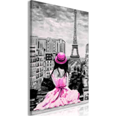 Artgeist Paris Colour  Vertical Pink taulu