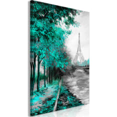 Artgeist Paris Channel  Vertical Green taulu