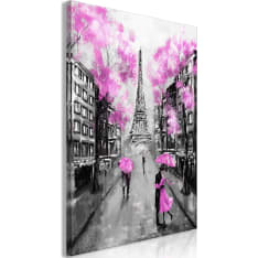 Artgeist Paris Rendez-Vous  Vertical Pink taulu