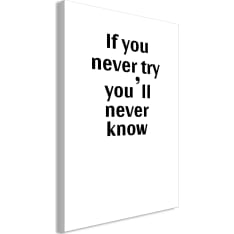 Artgeist If You Never Try You'Ll Never Know  Vertical taulu