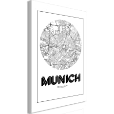 Artgeist Retro Munich  Vertical taulu