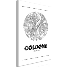 Artgeist Retro Cologne  Vertical taulu