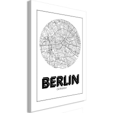 Artgeist Retro Berlin  Vertical taulu