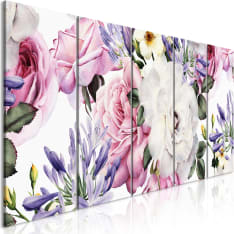 Artgeist Rose Composition  Narrow Colourful taulusetti