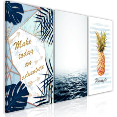 Artgeist Pineapple Quote  taulusetti