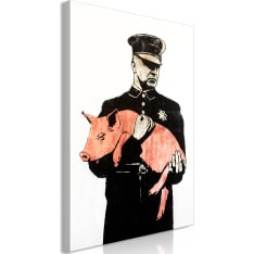 Artgeist Police Pig  Vertical taulu