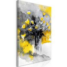 Artgeist Bouquet Of Colours  Vertical Yellow taulu