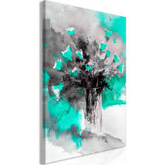 Artgeist Bouquet Of Colours  Vertical Green taulu