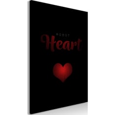 Canvas Print - Robot Heart (1 Part) Vertical