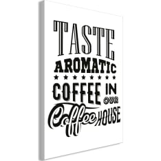 Artgeist Taste Aromatic Coffee In Our Coffee House  Vertical taulu